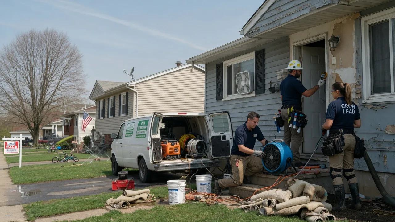 Flood Cleanup in Faulkner, MD near me